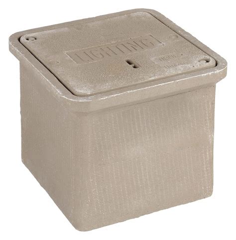 quartzite junction boxes|quazite box pads.